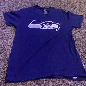 Navy blue, Seahawks, S T-shirt